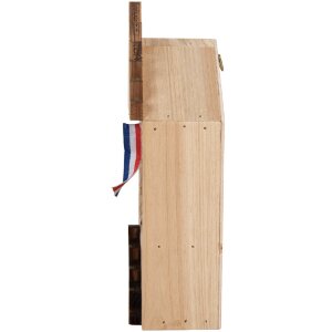 Hotel per insetti Clayre & Eef 6H2437 12x7x25 cm in legno stile country