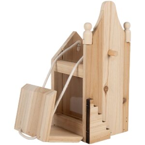Casetta per uccelli in legno Clayre & Eef 6H2438...