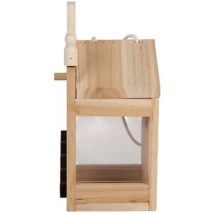 Casetta per uccelli in legno Clayre & Eef 6H2438 10x11x23 cm