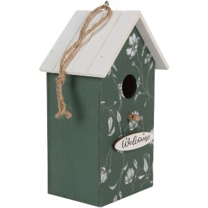 Casetta per uccelli Clayre & Eef 6H2439 15x10x22 cm