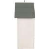 Casa per uccelli Clayre & Eef 6H2441 15x10x22 cm bianco grigio