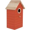 Clayre & Eef 6H2442 Casetta per uccelli 15x10x22 cm Rosso Bruno