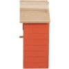 Clayre & Eef 6H2442 Casetta per uccelli 15x10x22 cm Rosso Bruno