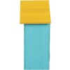Casetta per uccelli Clayre & Eef 6H2444 15x10x22 cm Blu Giallo