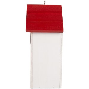 Clayre & Eef 6H2445 Casetta per uccelli 15x10x22 cm Coccinella