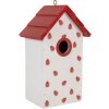 Clayre & Eef 6H2445 Casetta per uccelli 15x10x22 cm Coccinella