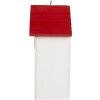 Clayre & Eef 6H2445 Casetta per uccelli 15x10x22 cm Coccinella