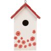 Casetta per uccelli Clayre & Eef 6H2446 15x10x22 cm in legno stile rustico