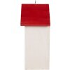 Casetta per uccelli Clayre & Eef 6H2446 15x10x22 cm in legno stile rustico