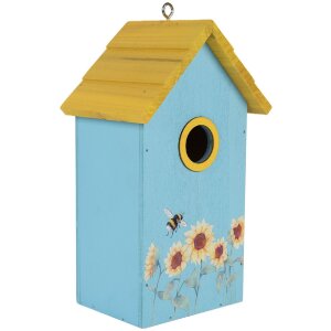 Clayre & Eef 6H2448 Casetta per uccelli 15x10x22 cm