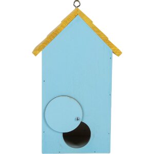 Clayre & Eef 6H2448 Casetta per uccelli 15x10x22 cm