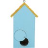 Clayre & Eef 6H2448 Casetta per uccelli 15x10x22 cm