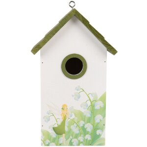 Clayre & Eef 6H2449 Casetta per uccelli 15x10x22 cm...