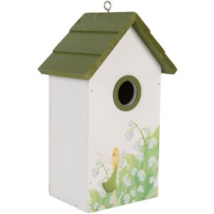 Clayre & Eef 6H2449 Casetta per uccelli 15x10x22 cm...