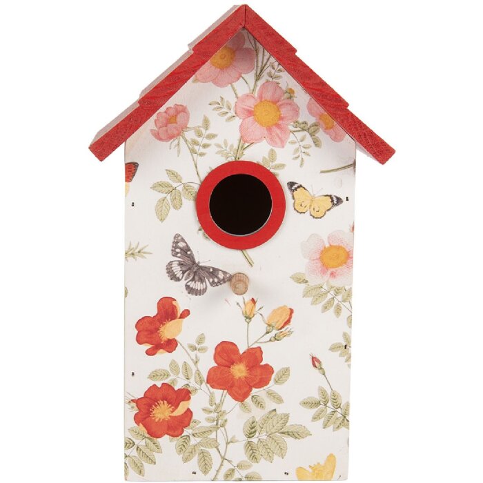 Casetta per uccelli Clayre & Eef 6H2450 15x10x22 cm