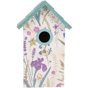 Casetta per uccelli Clayre & Eef 6H2451 15x10x22 cm...