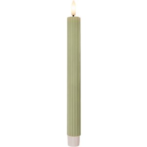Clayre & Eef 6CA0002GR Set di 2 Portacandele con LED...