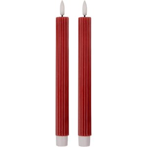 Set di 2 Portacandele LED Rosa Ø 2x25 cm Clayre...