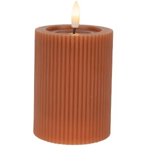 Candela con LED Clayre & Eef 6CA0003CH Ø 8x13...