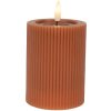 Candela con LED Clayre & Eef 6CA0003CH Ø 8x13 cm 2xAA Batterie