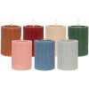 Candela con LED Clayre & Eef 6CA0003CH Ø 8x13 cm 2xAA Batterie