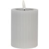 Candela LED Clayre & Eef 6CA0003G Ø 8x13 cm 2xAA Batterie