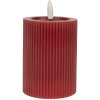 Candela LED Clayre & Eef 6CA0003R Diametro 8x13 cm