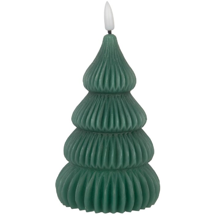 Candela a LED Clayre & Eef Ø 8x17 cm 2xAA Batterie