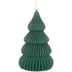 Candela a LED Clayre & Eef Ø 8x17 cm 2xAA...