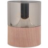 Portacandele LED Clayre & Eef 6CA0006 Diametro 8x10 cm 3xAAA