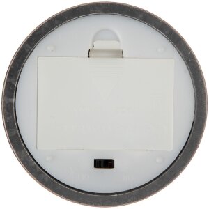 Portacandele LED Clayre & Eef 6CA0007 Ø 8x10 cm 3xAAA Marrone