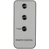 Set di 10 Portacandele con LED Clayre & Eef 6CA0008 Ø 2x14 cm Bianchi