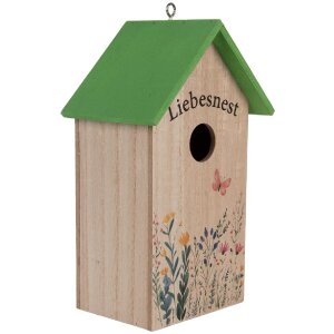 Casetta per uccelli Clayre & Eef 6H2453 14x10x23 cm...