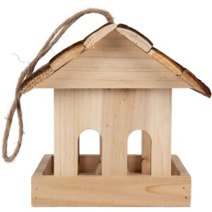Clayre & Eef 6H2454 Casetta per uccelli 19x18x19 cm