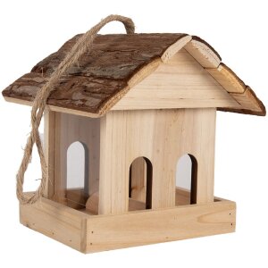 Clayre & Eef 6H2454 Casetta per uccelli 19x18x19 cm
