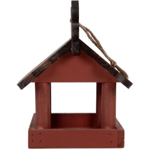 Casetta per uccelli Clayre & Eef 6H2455 17x25x21 cm Rosso Bruno