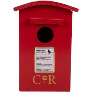 Casetta per uccelli Clayre & Eef 6H2457 14x12x21 cm...