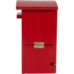 Casetta per uccelli Clayre & Eef 6H2457 14x12x21 cm in legno stile rustico