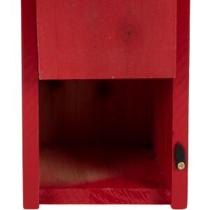 Casetta per uccelli Clayre & Eef 6H2457 14x12x21 cm in legno stile rustico