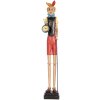Figura decorativa Pinocchio Clayre & Eef 5PR0165 12x11x68 cm