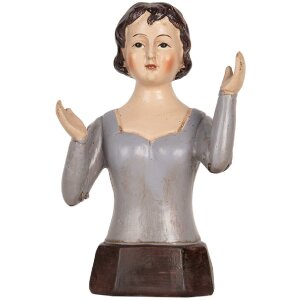 Busto decorativo Donna Clayre & Eef 6PR5554 12x9x20...
