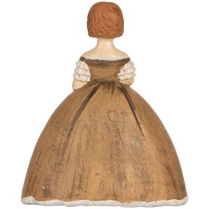 Scatola Portagioie Donna Clayre & Eef 6PR5558 16x11x20 cm Marrone-Beige