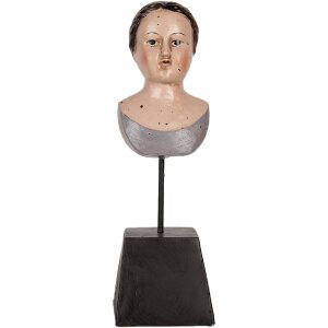 Busto decorativo donna Clayre & Eef 6PR5564 11x11x34...