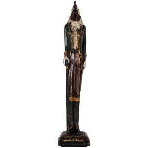 Clayre & Eef 6PR5576 Decorazione Gallo 7x7x31 cm...