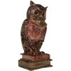 Salvadanaio a forma di gufo Clayre & Eef 6PR5579 16x15x35 cm