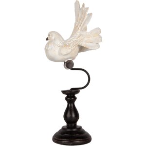 Decorazione Uccello Clayre & Eef 6PR5586 15x11x36 cm
