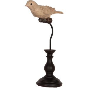 Decorazione Uccello Clayre & Eef 6PR5587 12x7x21 cm...