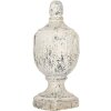 Clayre & Eef 5MG0068 Decorazione Ornamento Beige-Grigio Ø 19x45 cm