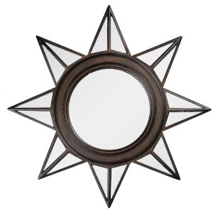 Specchio da parete Clayre & Eef 62S313 Ø 27x2...