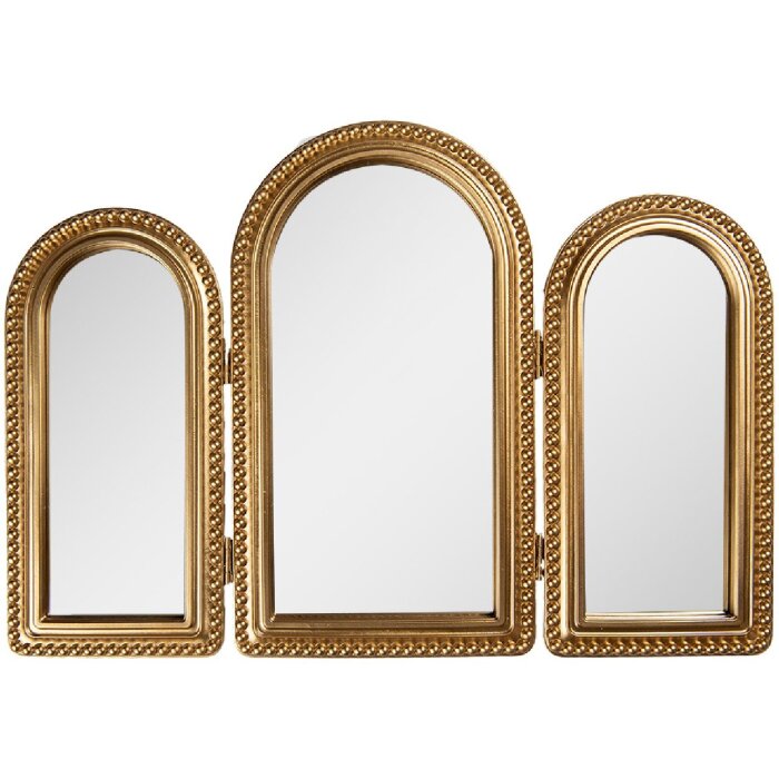 Specchio da parete Clayre & Eef 62S315 50x2x35 cm Color oro
